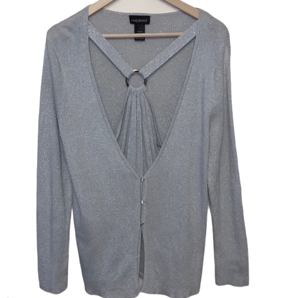 EUC Lane Bryant Sparkly Blouse